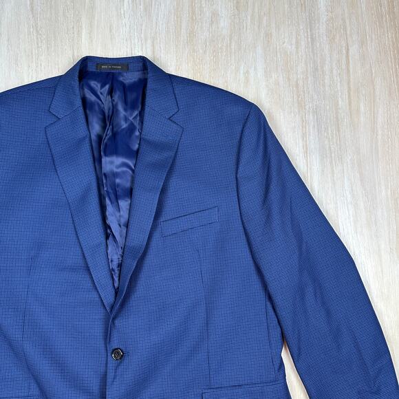 Lauren Ralph Lauren Black Label Two Button Business Office Blazer Jacket 46L - Picture 3 of 14